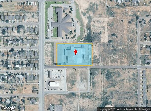  1727 E 8Th St, Lubbock, TX Parcel Map