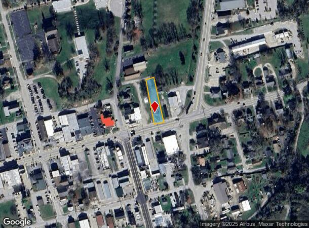 153 E Main St, Taylorsville, KY Parcel Map