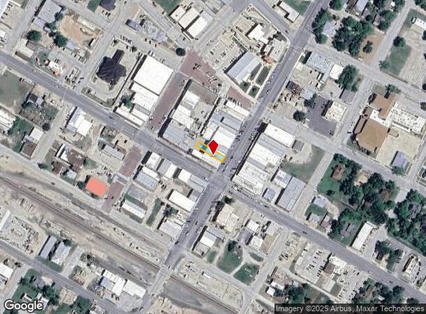 204 N Mason St, Bowie, TX Parcel Map