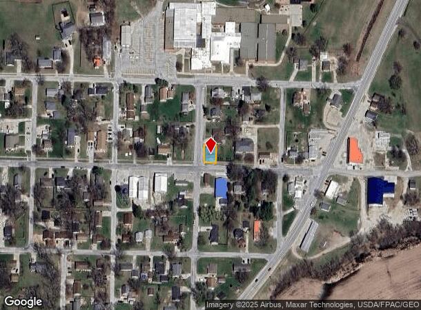 395 Iowa Ave, Martensdale, IA Parcel Map