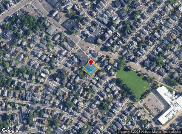 21 Walnut St, Malden, MA Parcel Map