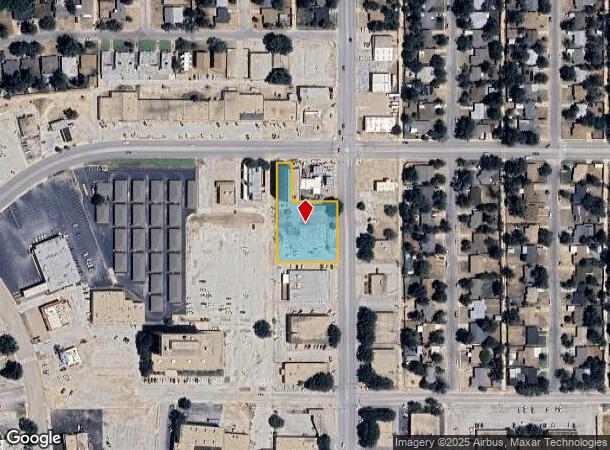 502 N Willis St, Abilene, TX Parcel Map