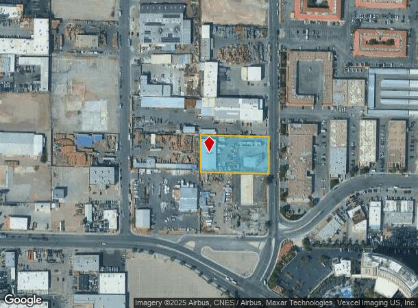  3635 Polaris Ave, Las Vegas, NV Parcel Map