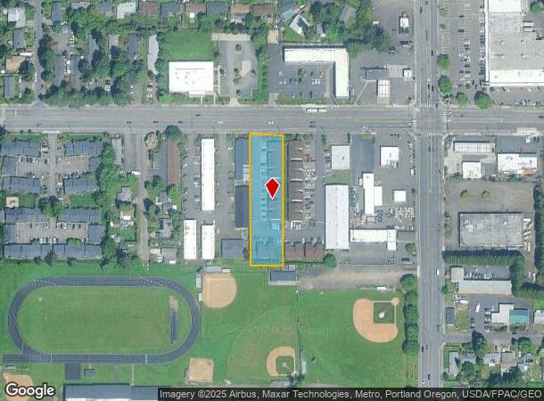 18010 Se Division St, Portland, OR Parcel Map