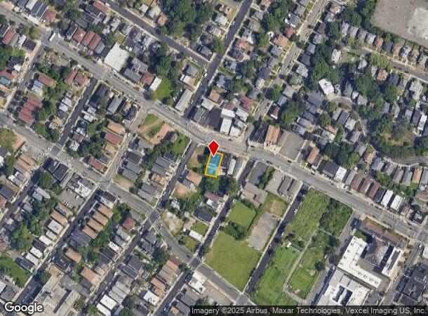 498 Hawthorne Ave, Newark, NJ Parcel Map