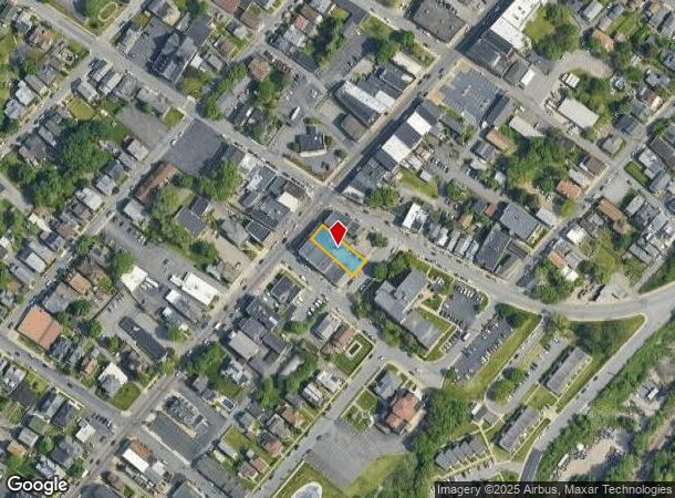 107 S Main Ave, Scranton, PA Parcel Map