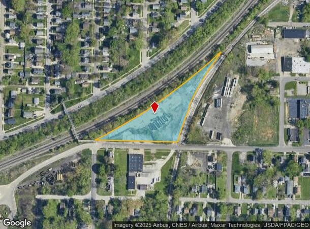  655 W Wilbeth Rd, Akron, OH Parcel Map
