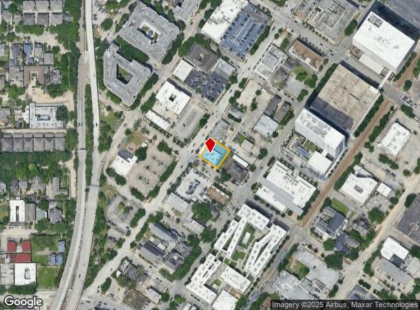  3417 Milam St, Houston, TX Parcel Map