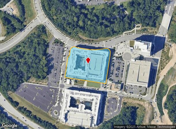  6000 Merriweather Dr, Columbia, MD Parcel Map