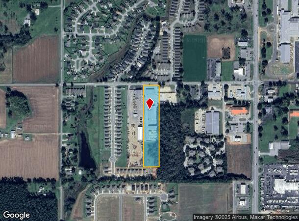 18246 Krchak Ln, Robertsdale, AL Parcel Map