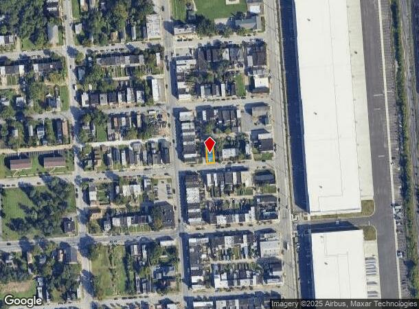 1602 Cypress St, Curtis Bay, MD Parcel Map