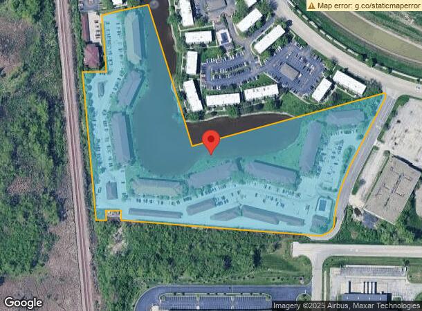  1100 Lakehurst Dr, Waukegan, IL Parcel Map