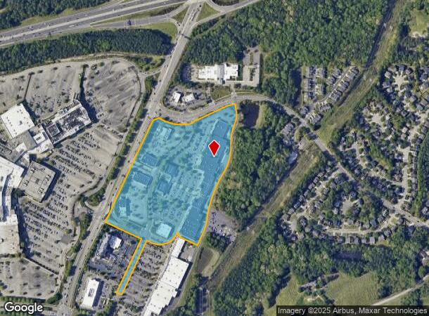  6917 Fayetteville Rd, Durham, NC Parcel Map