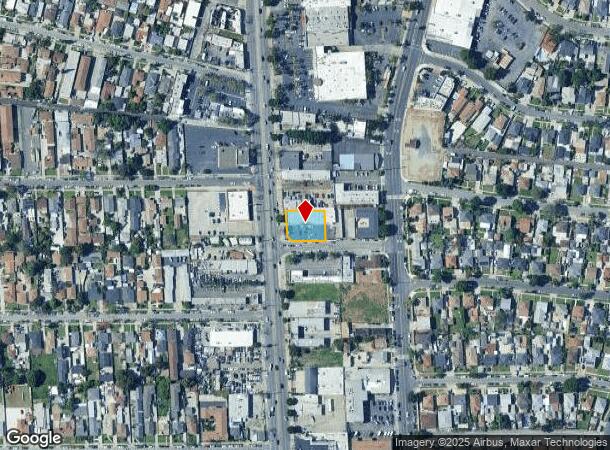 1606 N Long Beach Blvd, Compton, CA Parcel Map