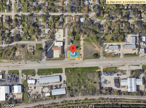  1240 W Hurst Blvd, Hurst, TX Parcel Map