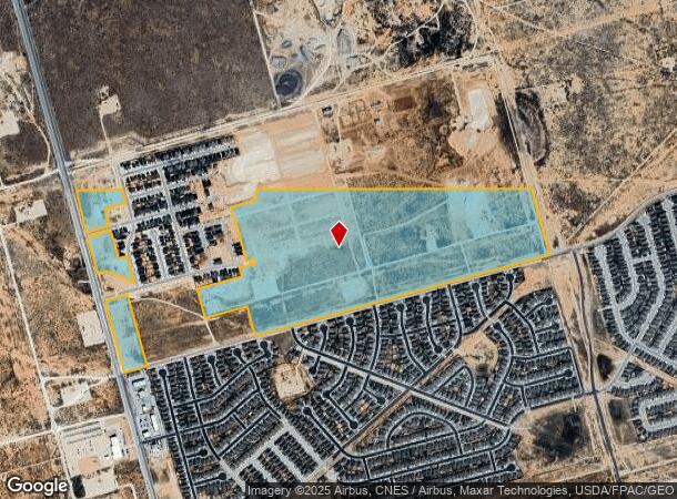 7200 N State Highway 349 St, Midland, TX Parcel Map