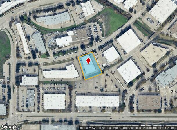 1748 Jay Ell Dr, Richardson, TX Parcel Map