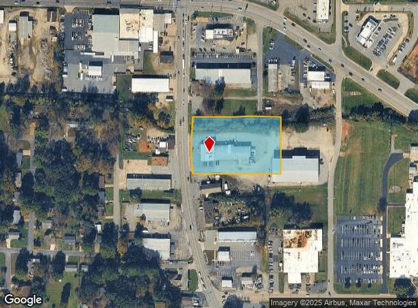800 S Main St, Searcy, AR Parcel Map