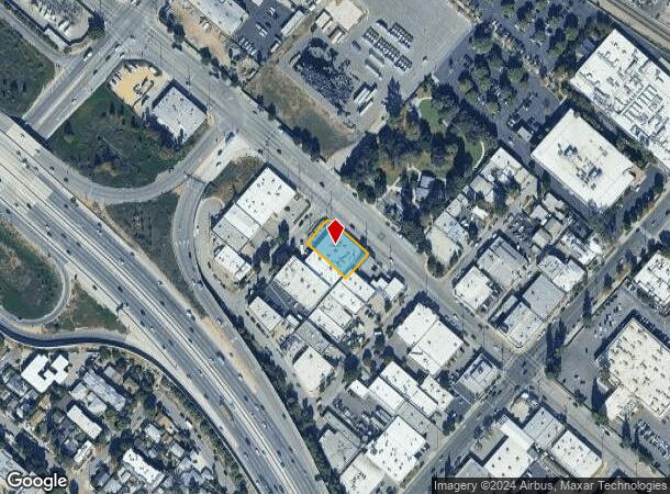  1550 Flower St, Glendale, CA Parcel Map