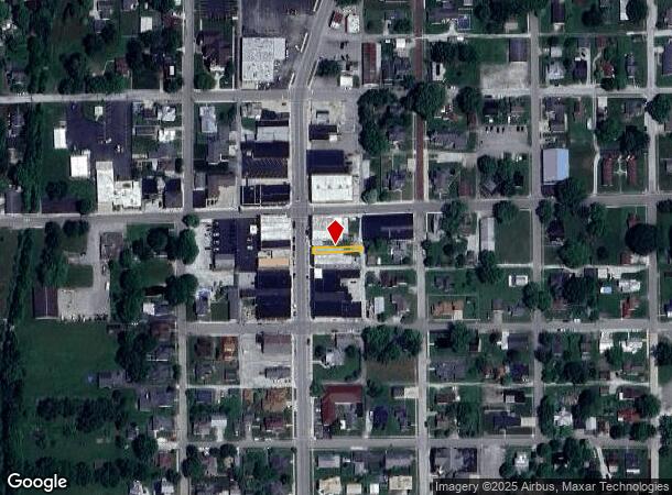  109 S Main St, Fairmount, IN Parcel Map