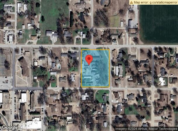  1501 E North Ave, Tonkawa, OK Parcel Map