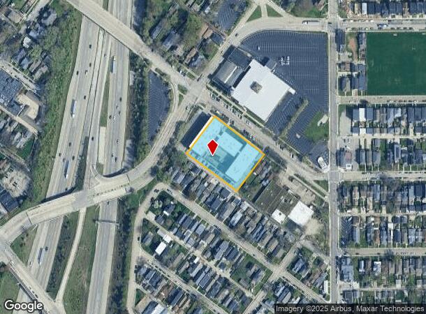  931 Fletcher Ave, Indianapolis, IN Parcel Map