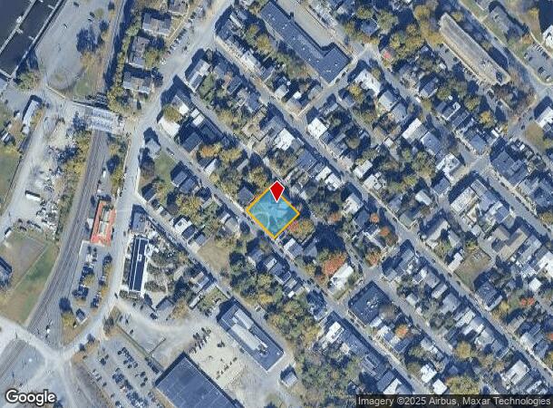 32 Allen St, Hudson, NY Parcel Map