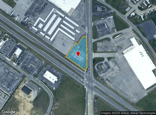 7640 S Anthony Blvd, Fort Wayne, IN Parcel Map