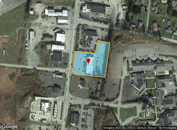 1222 N Center Ave, Somerset, PA Parcel Map