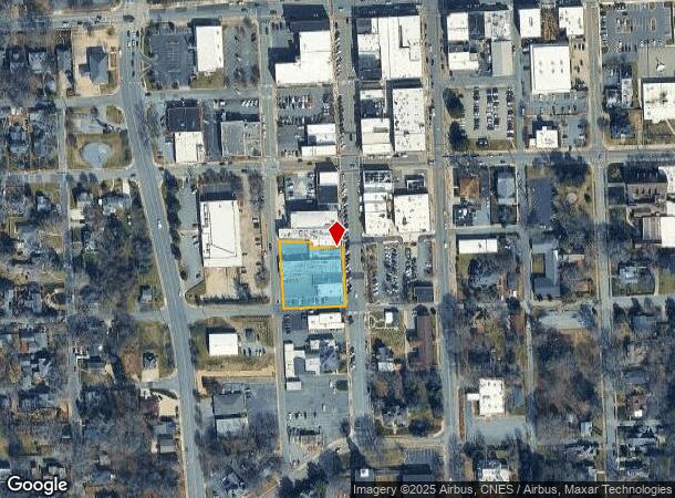  128 S Main St, Monroe, NC Parcel Map