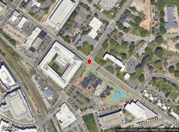 500 E Main St, Durham, NC Parcel Map