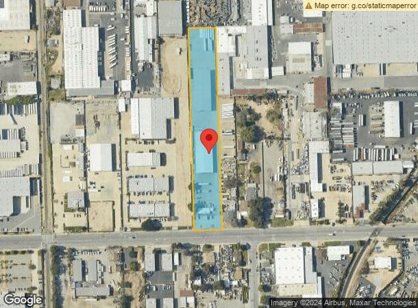  1415 E Grand Ave, Pomona, CA Parcel Map