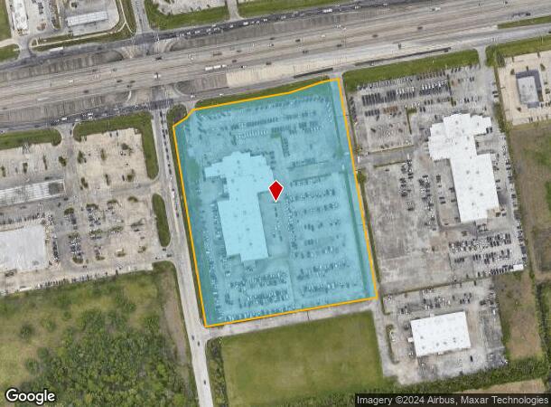  4110 East Fwy, Baytown, TX Parcel Map