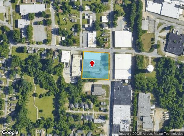 702 Prospect St, High Point, NC Parcel Map
