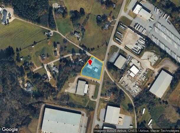 105 Thackston Rd, Duncan, SC Parcel Map