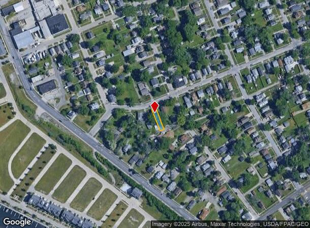  644 E St, Lorain, OH Parcel Map