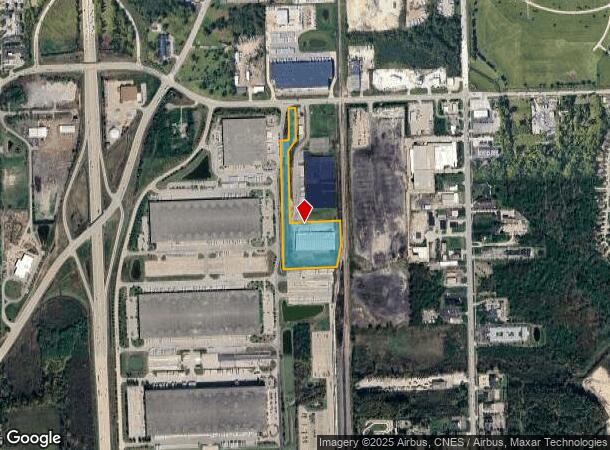 20509 Sibley Rd, Brownstown, MI Parcel Map