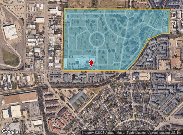  3235 Lombardy Ln, Dallas, TX Parcel Map