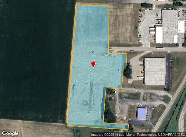  N Scarbrough Dr, Piqua, OH Parcel Map