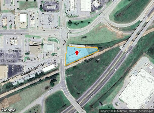  1204 E Main St, Weatherford, OK Parcel Map