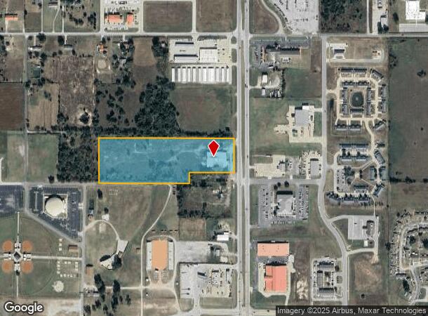  3200 N Wood Dr, Okmulgee, OK Parcel Map