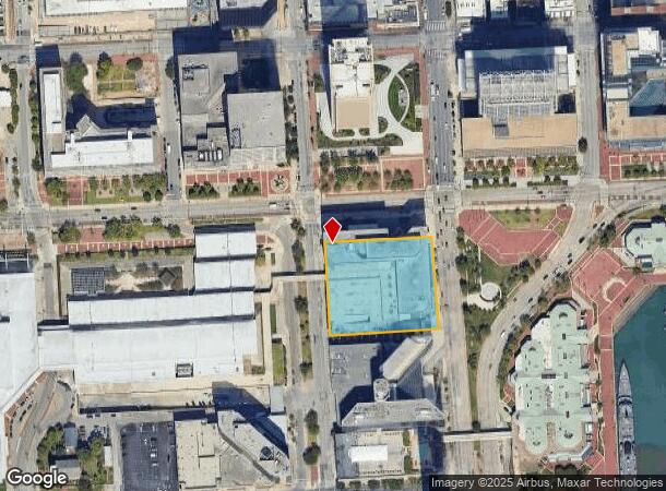 1 E Pratt St, Baltimore, MD Parcel Map