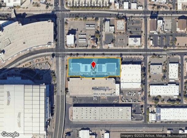  701 E Jefferson St, Phoenix, AZ Parcel Map