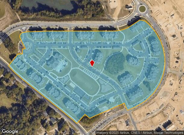 2300 Rouge Way, Raleigh, NC Parcel Map