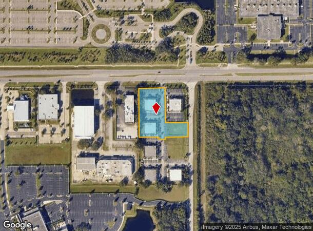  1535 W Nasa Blvd, Melbourne, FL Parcel Map