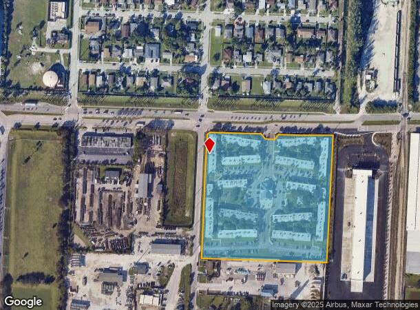  1555 Dr Martin Luther King Jr Blvd, Riviera Beach, FL Parcel Map