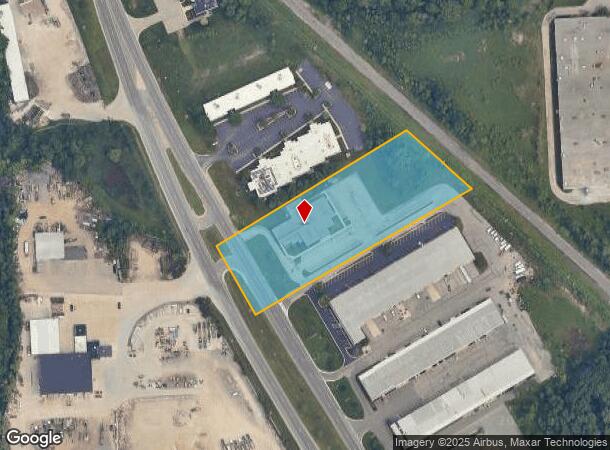  3350 Broadmoor Ave Se, Grand Rapids, MI Parcel Map