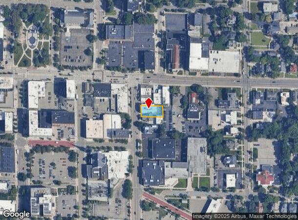 14 Jefferson Ave Se, Grand Rapids, MI Parcel Map