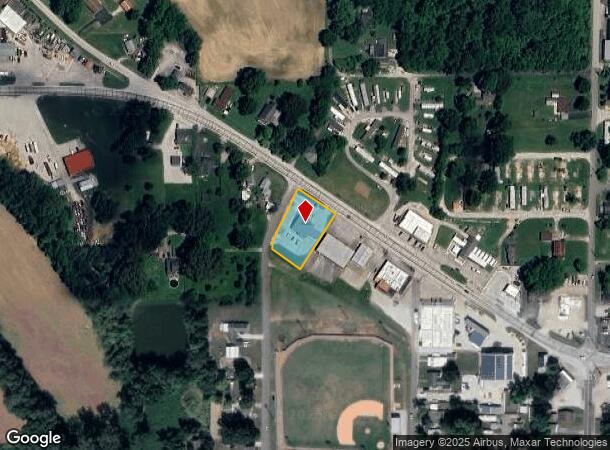 886 Sycamore St, Rockport, IN Parcel Map