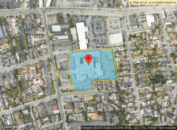  610 Frederick St, Santa Cruz, CA Parcel Map